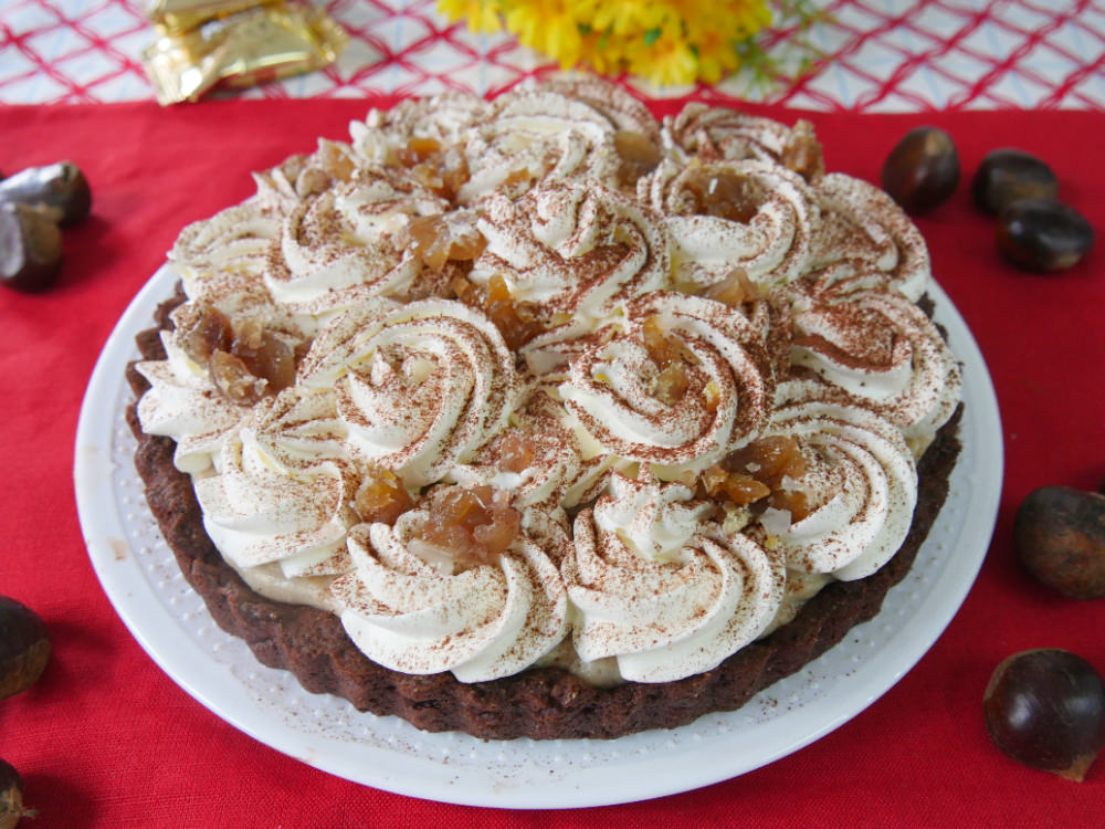 Crostata montebianco