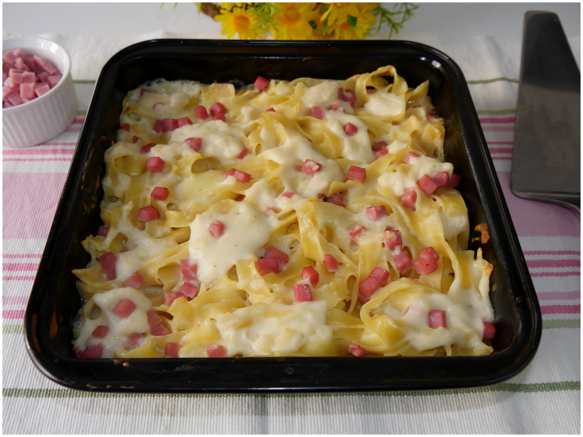 Tagliatelle al forno