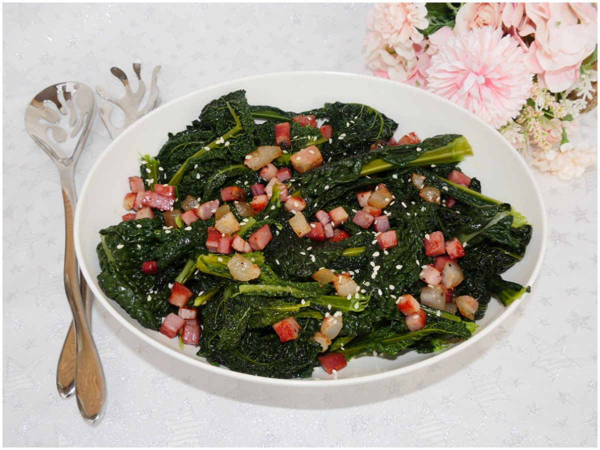 Cavolo nero in padella