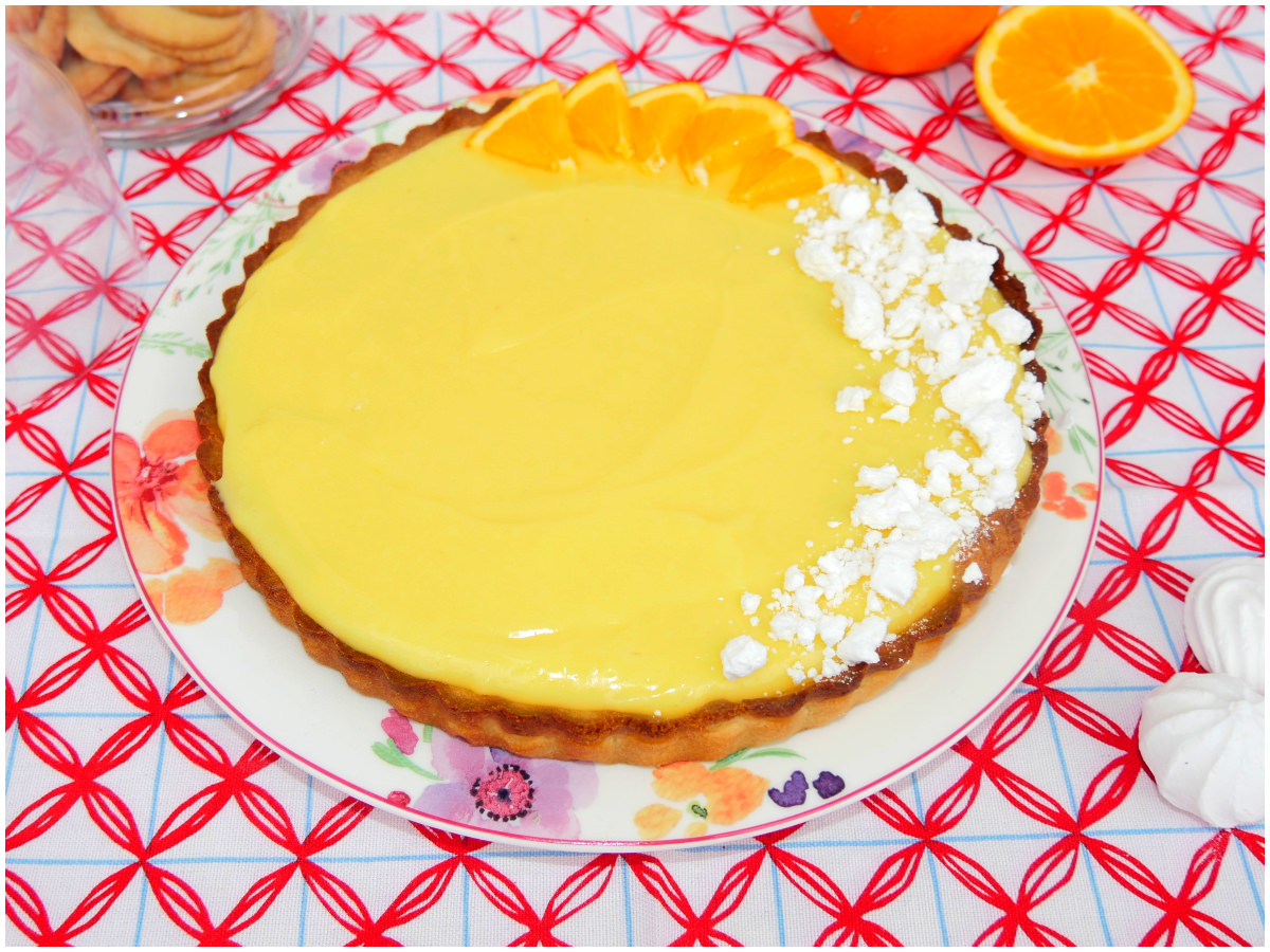 Crostata all'arancia