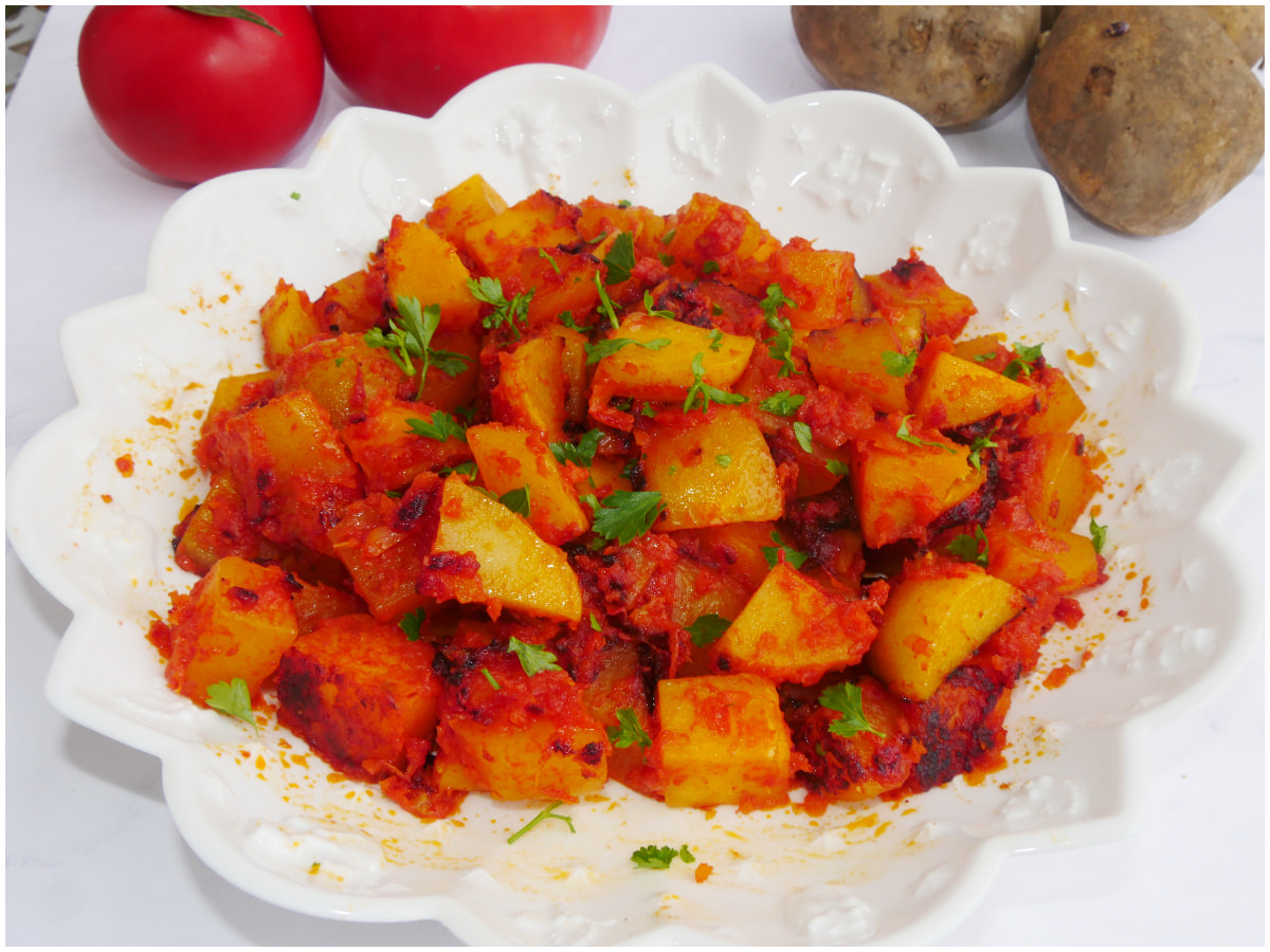 Patate al pomodoro
