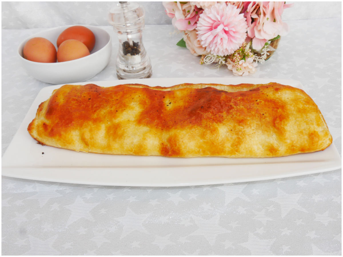 Strudel carbonara