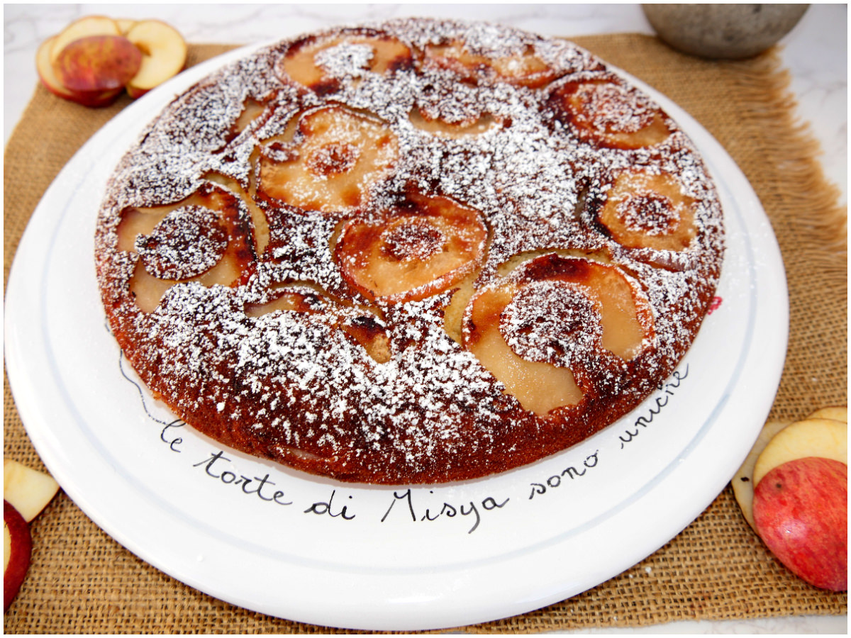 Torta di mele in padella
