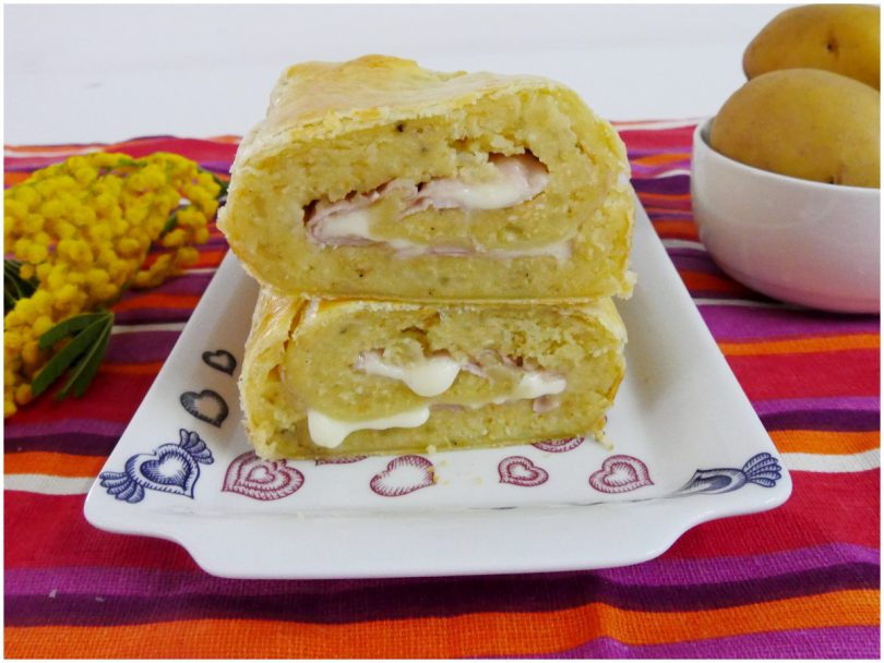 Rotolo di patate in crosta