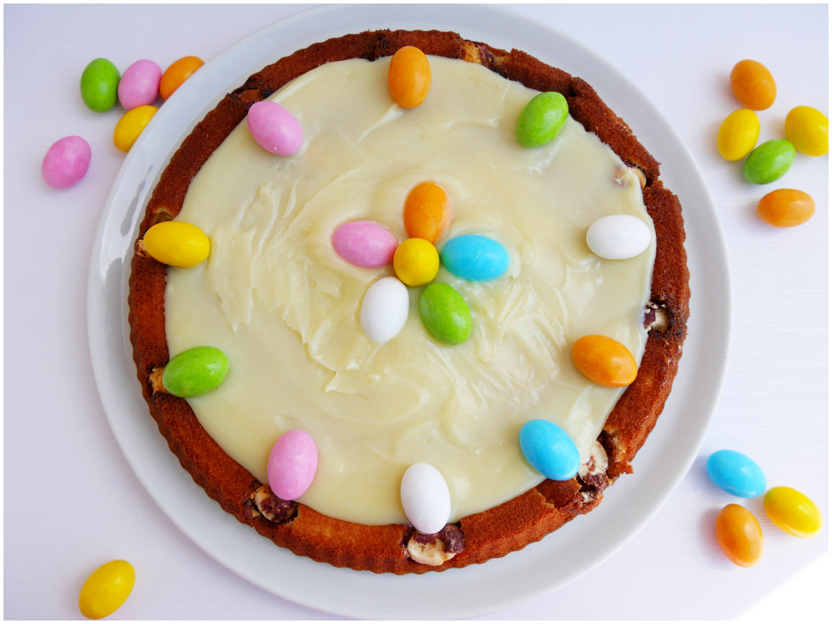 Crostata morbida con ovetti