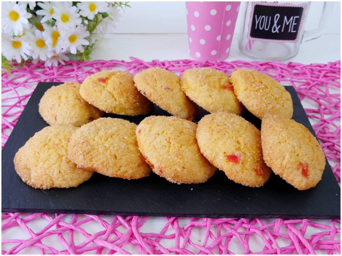 Biscotti morbidi all'anguria