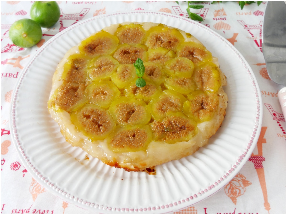 Tarte tatin ai fichi