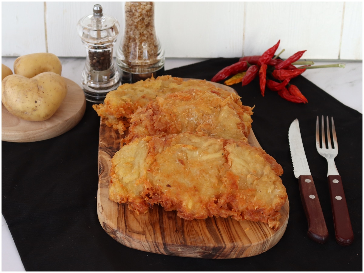 Cotolette di pollo alle patate