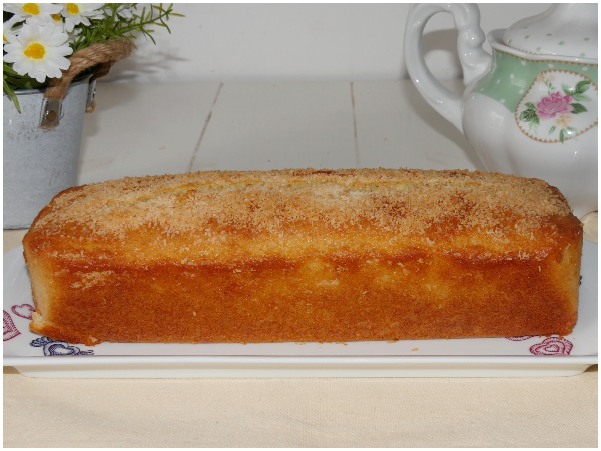 Plumcake yogurt e cocco