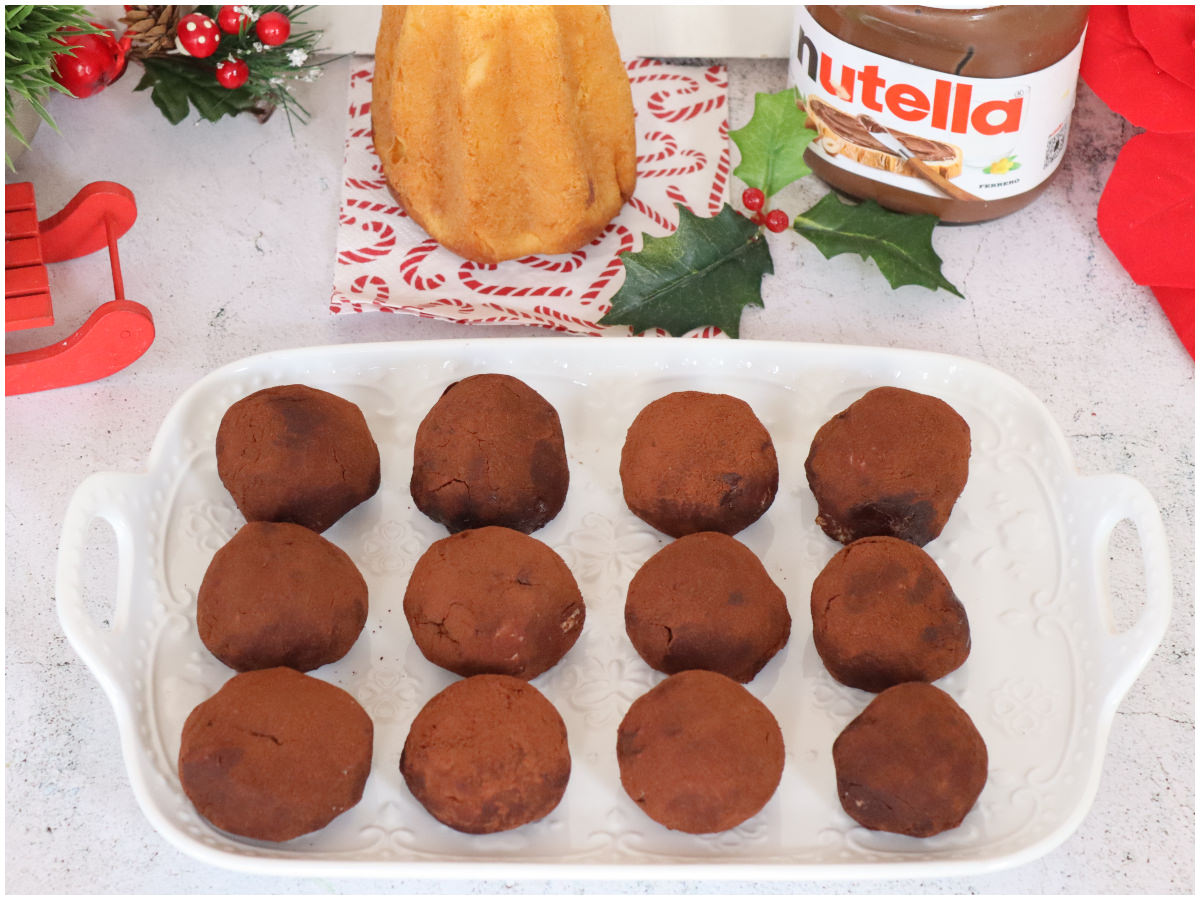 Palline di pandoro e mascarpone