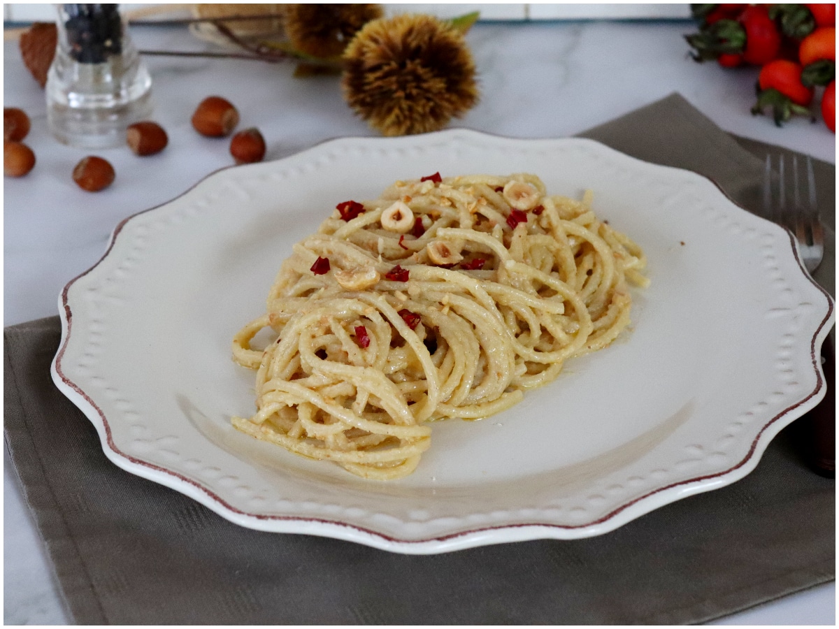 Spaghetti alle nocciole