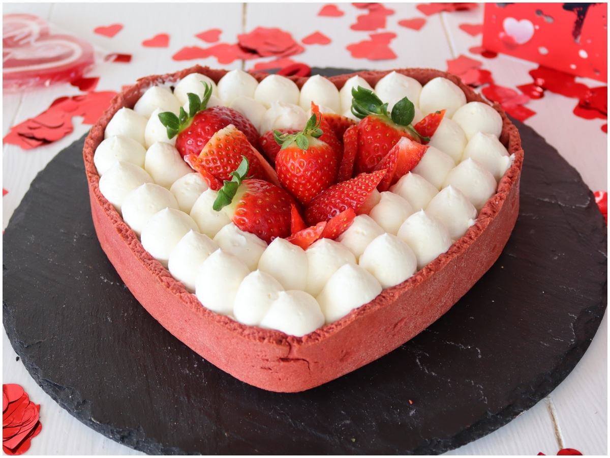 Crostata a cuore