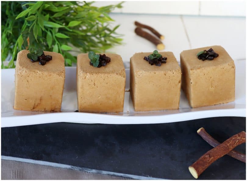 Mousse alla liquirizia