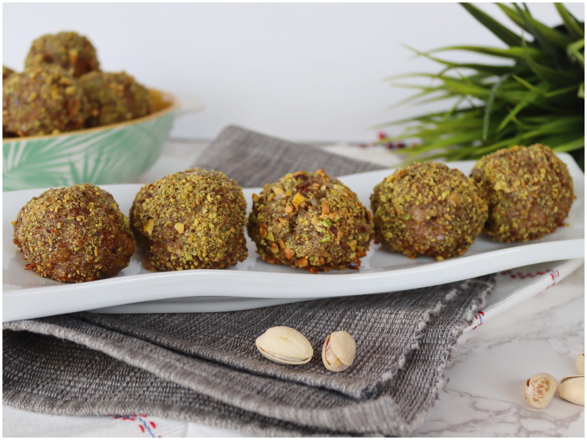 Polpette al pistacchio
