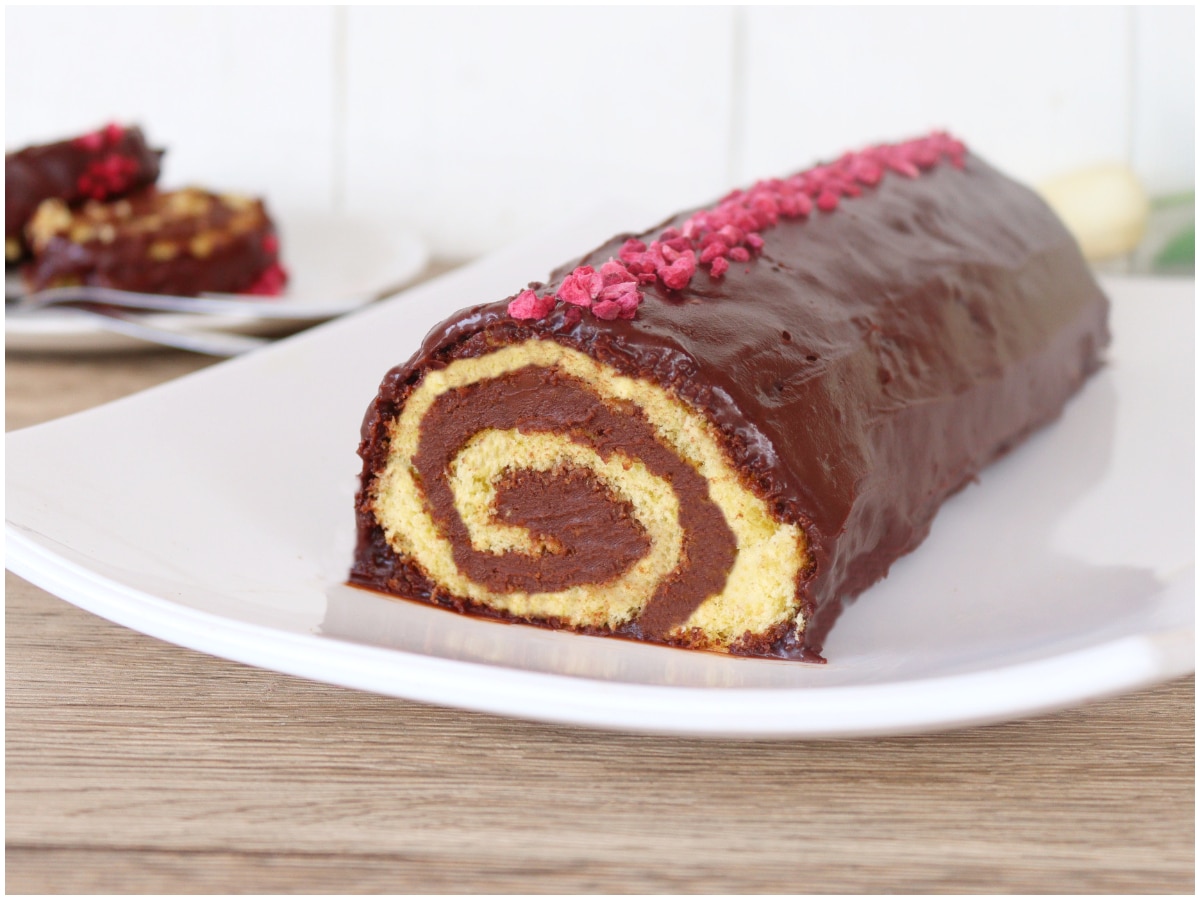 Rotolo al cioccolato