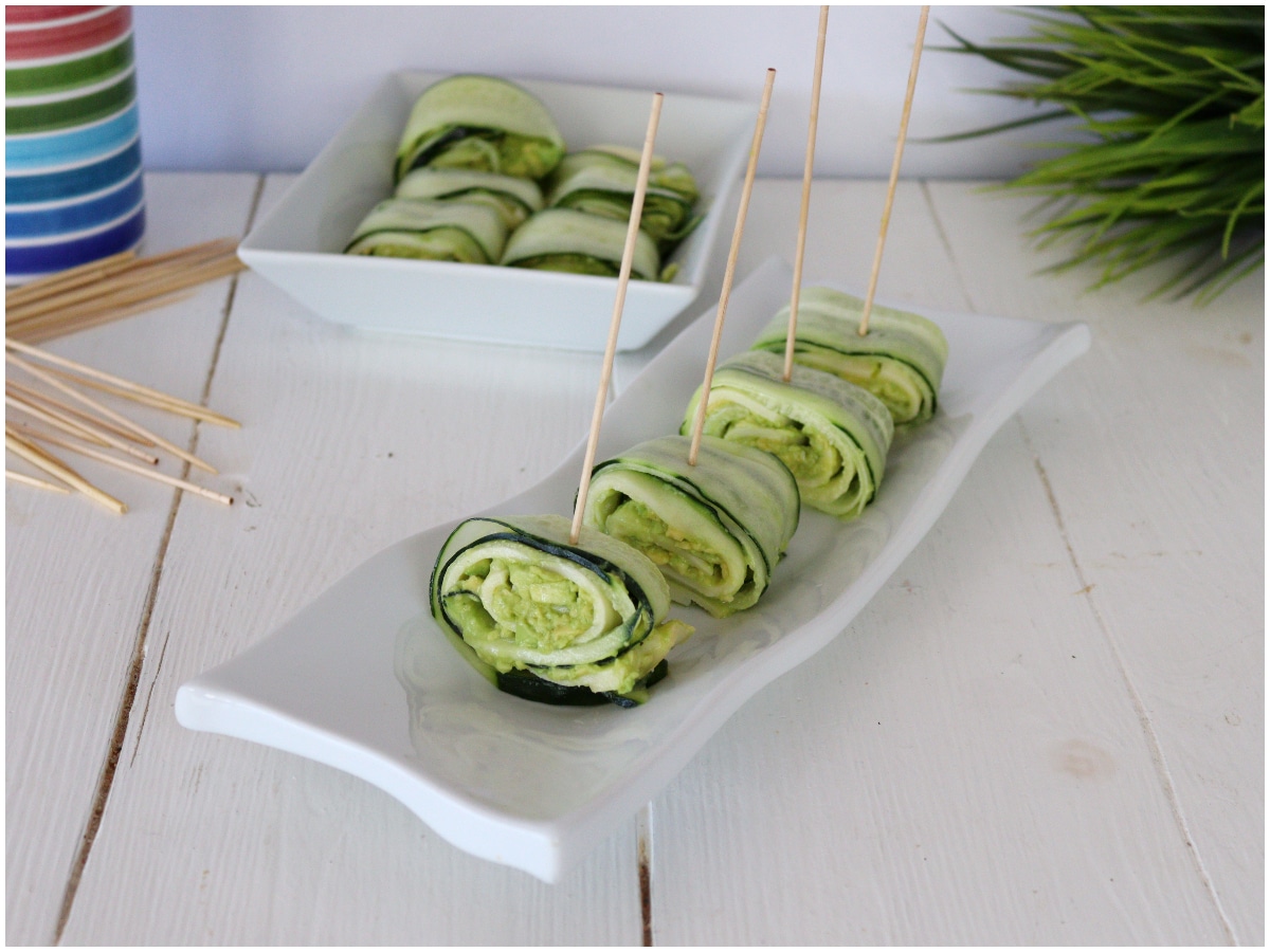 Involtini di cetriolo