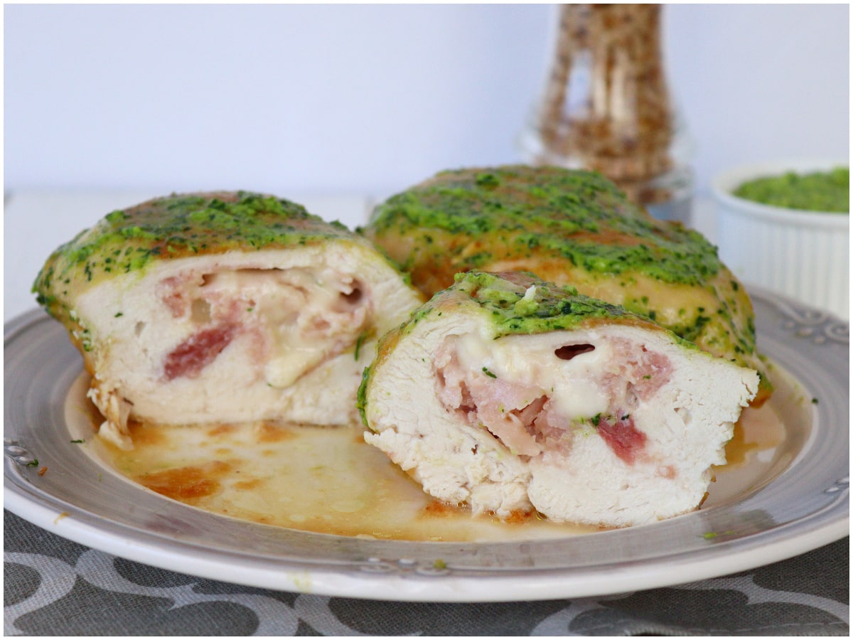Petto di pollo ripieno