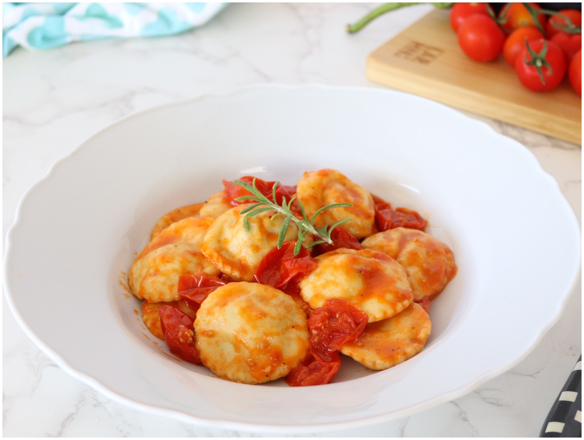 Ravioli di  melanzane