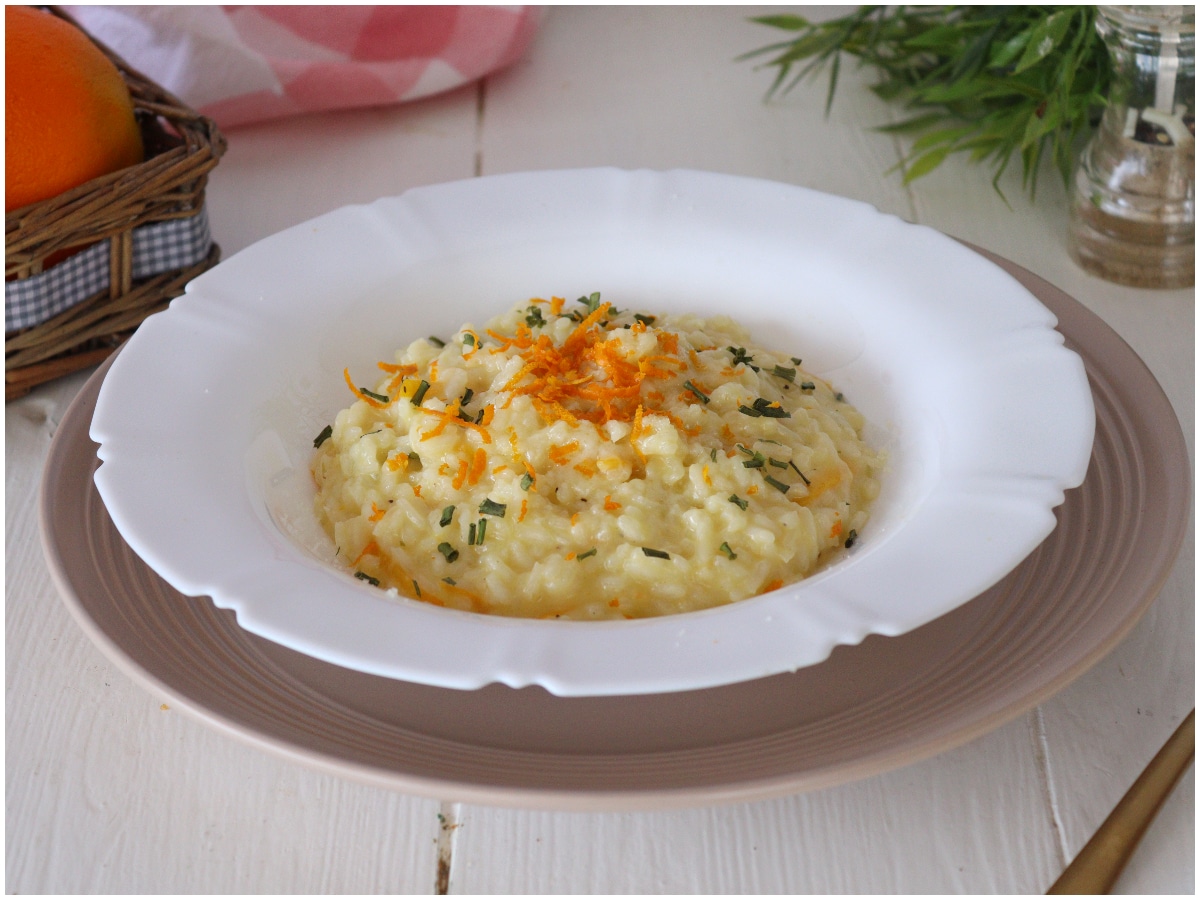 Risotto all’arancia