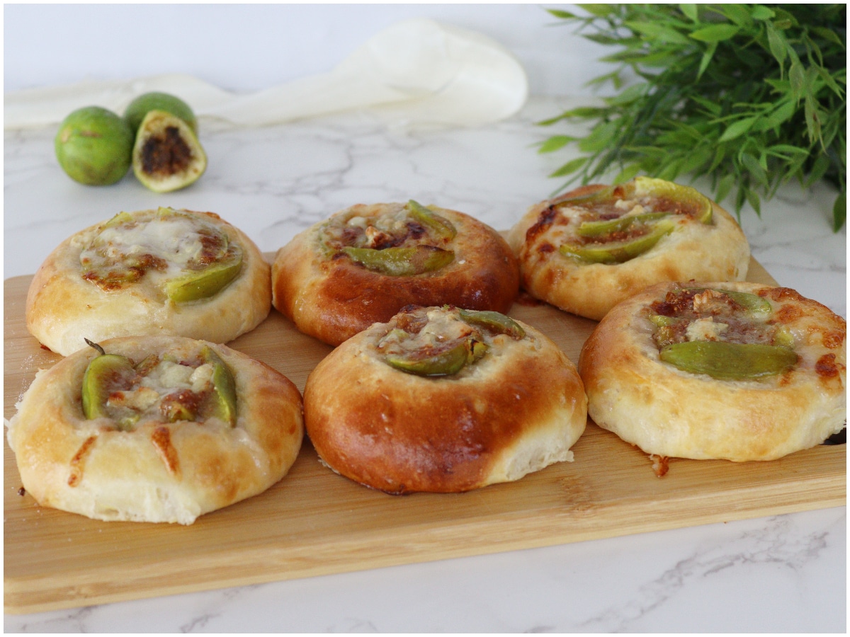 Brioche fichi e gorgonzola