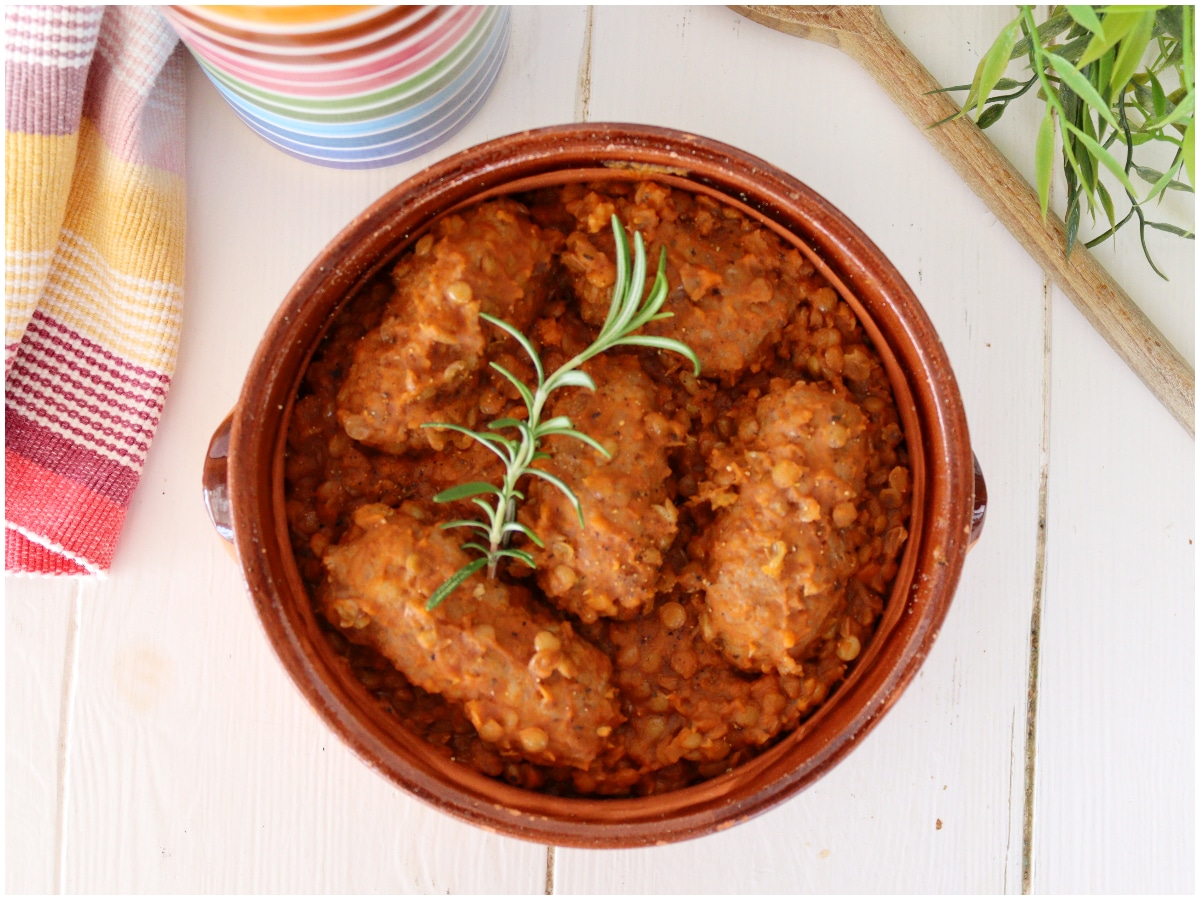 Lenticchie e salsicce
