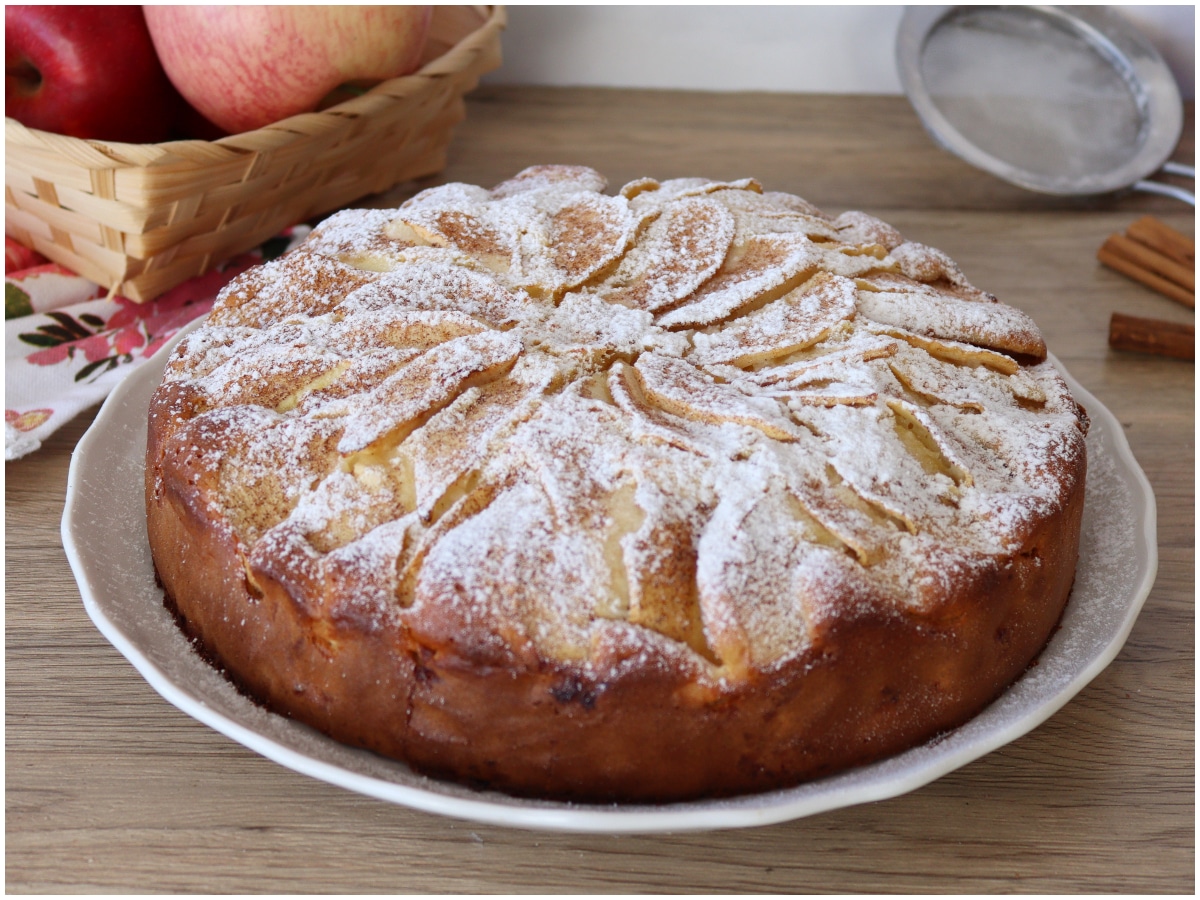 Torta mele e mascarpone