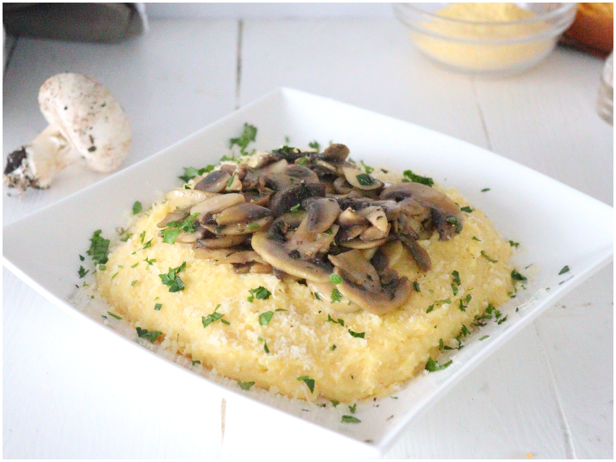 Polenta ai funghi