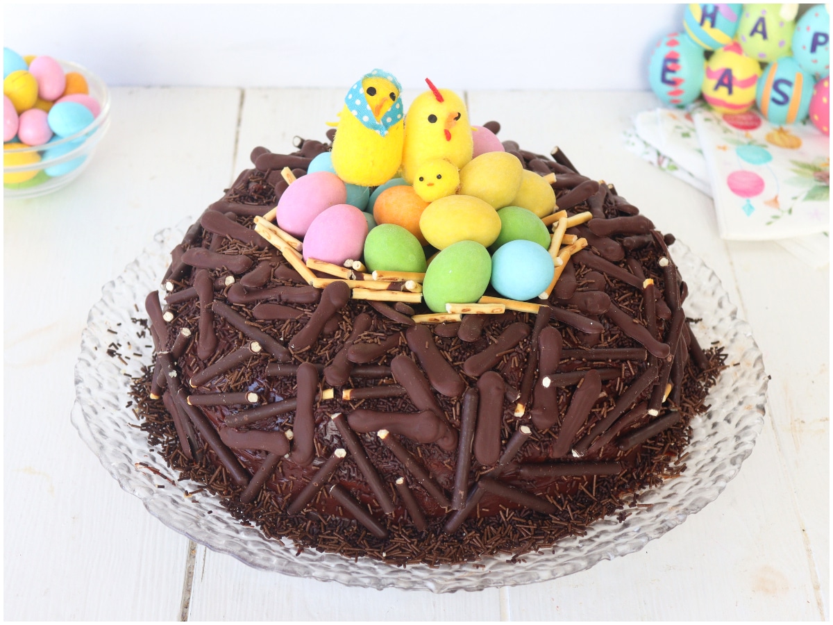 Ciambellone nido di Pasqua