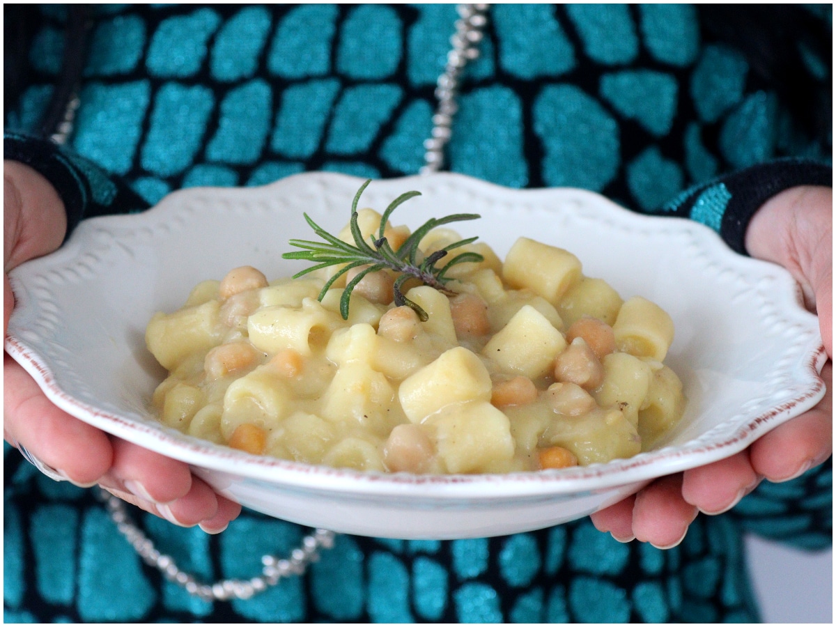Pasta ceci e patate