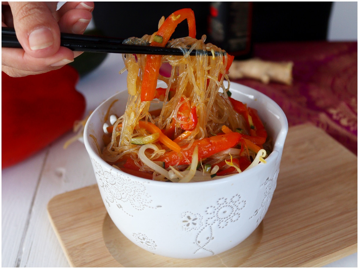 Spaghetti di soia