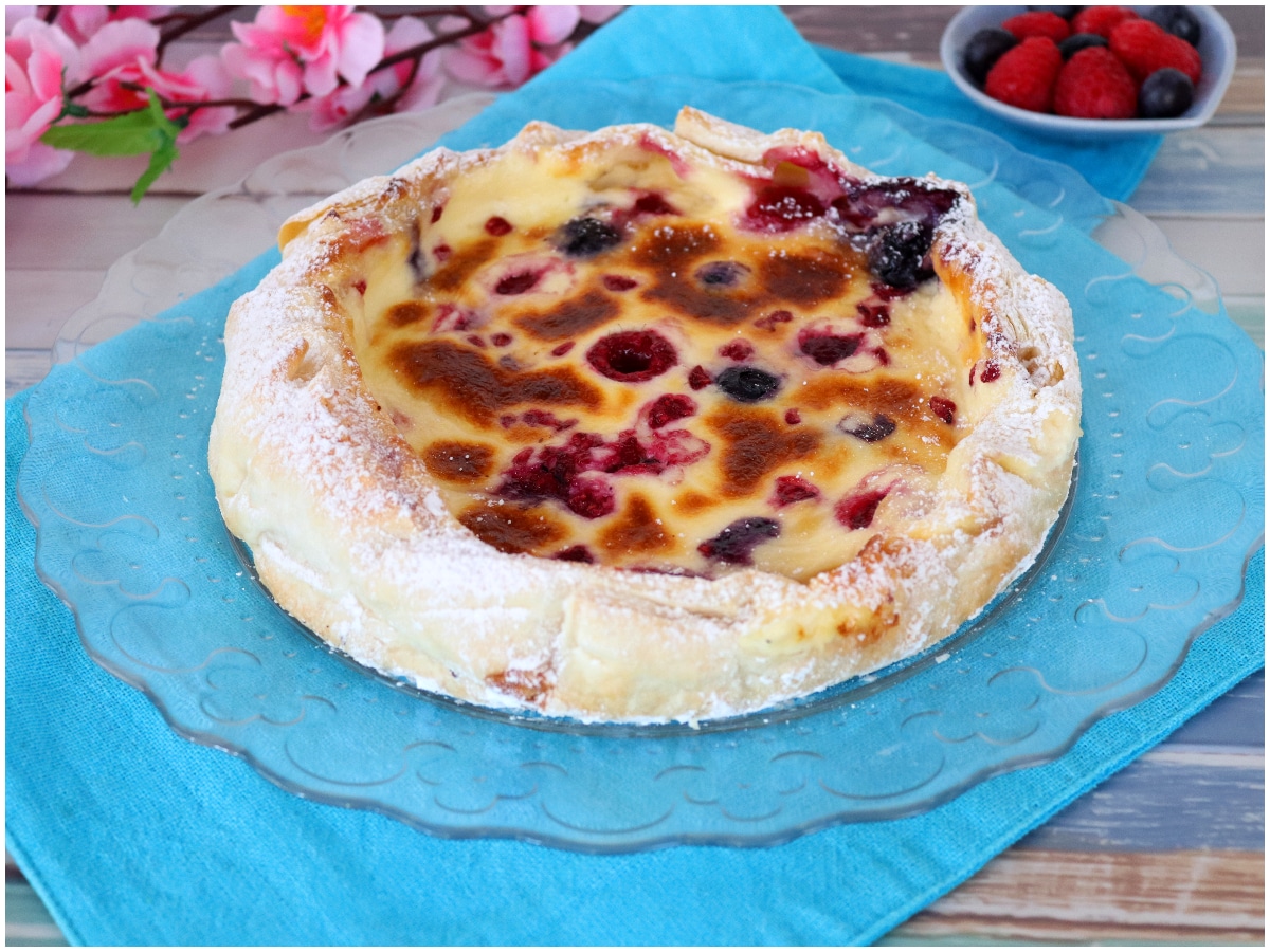 Cheesecake in sfoglia