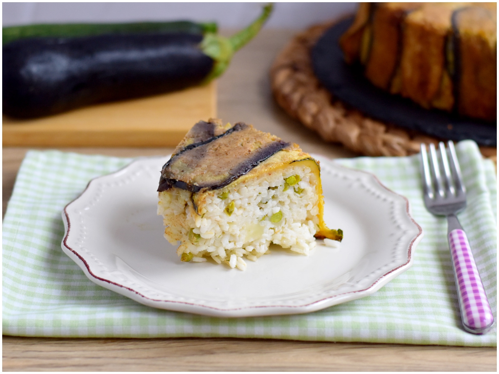 Sartù di riso vegetariano