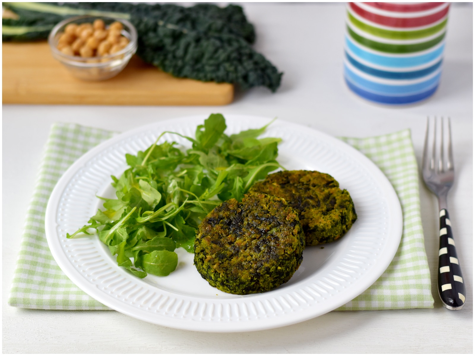 Burger di cavolo nero