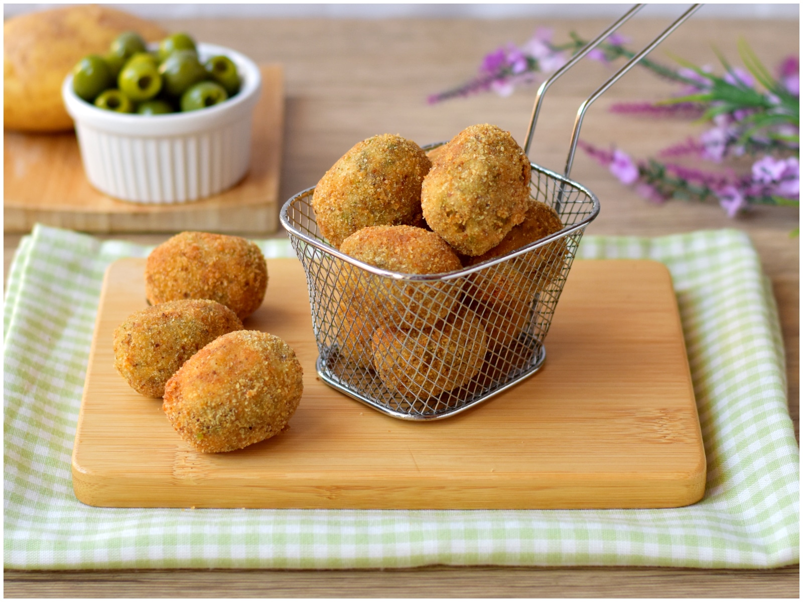 Olive all'ascolana vegetariane