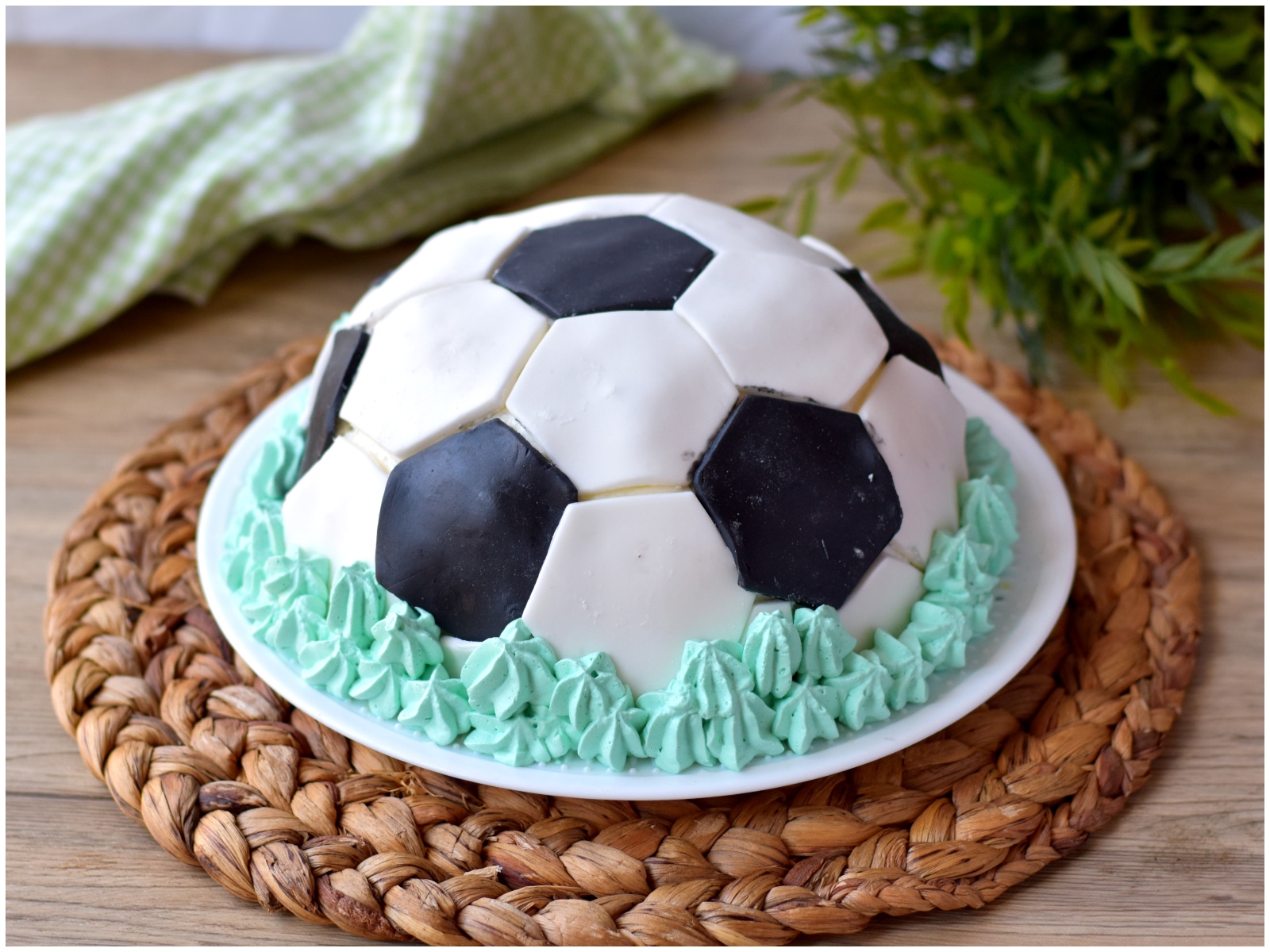Torta pallone da calcio