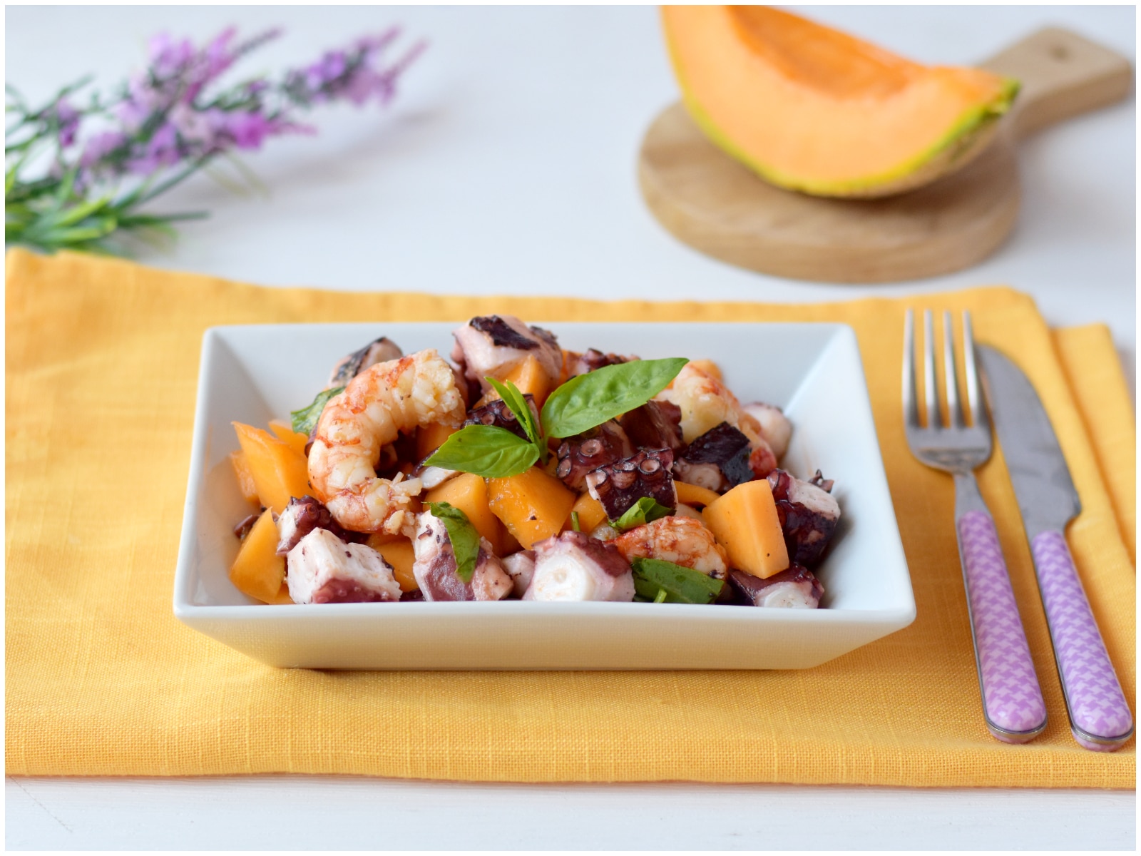 Polpo con melone