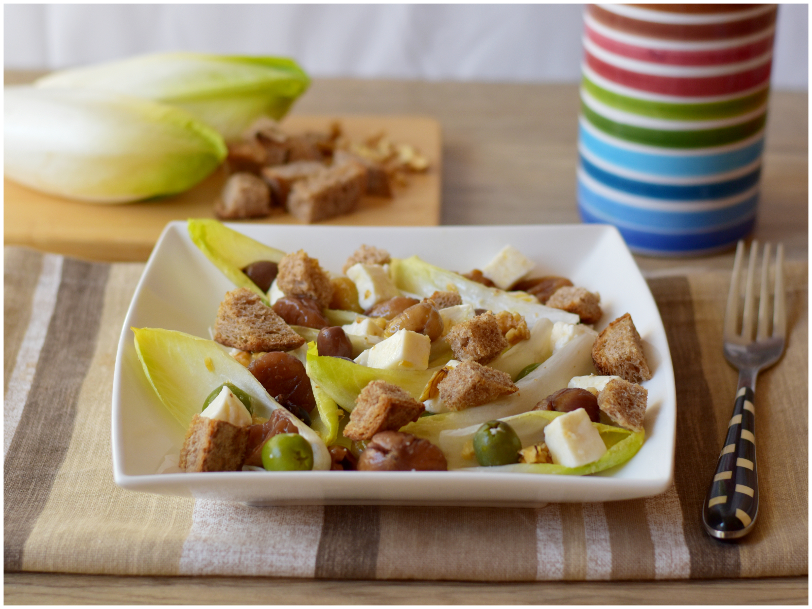 Insalata di castagne