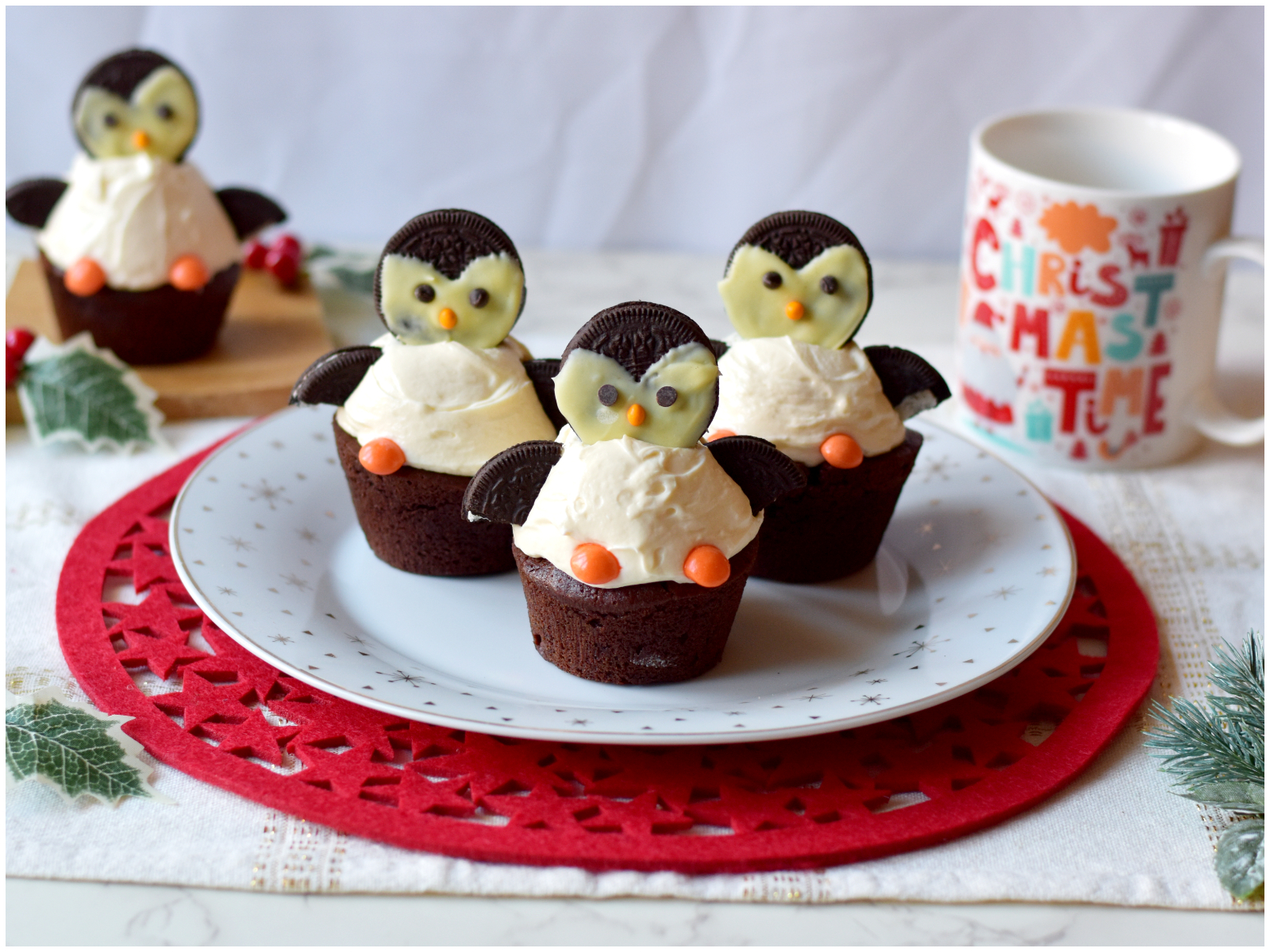 Cupcake pinguini