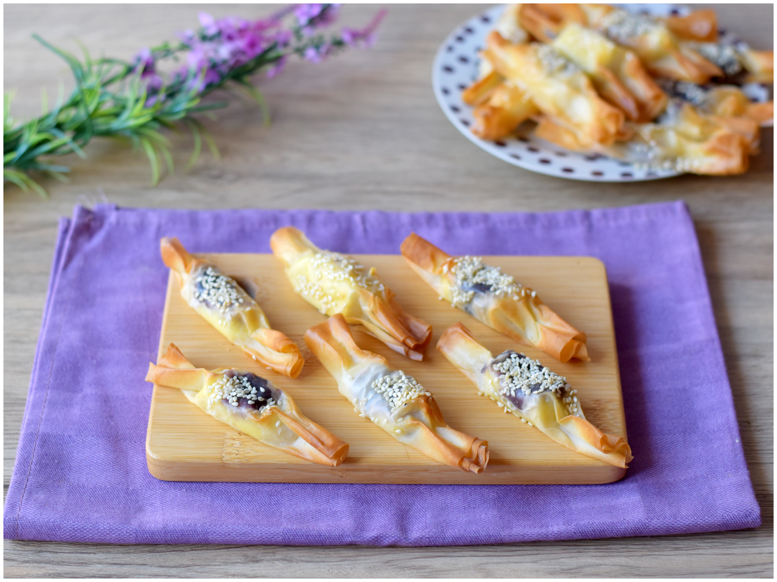 Caramelle di pasta fillo
