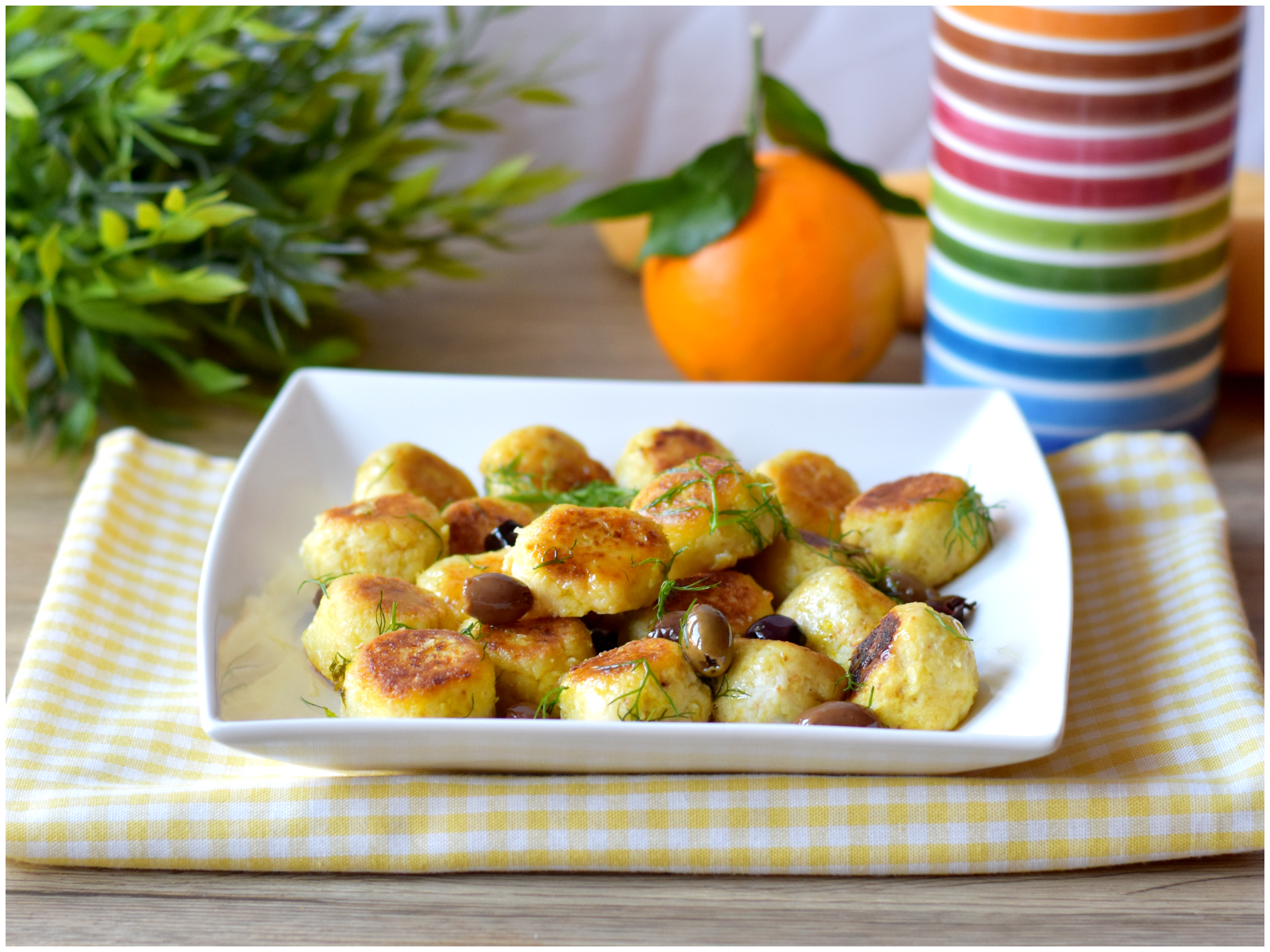 Polpette di finocchio all'arancia