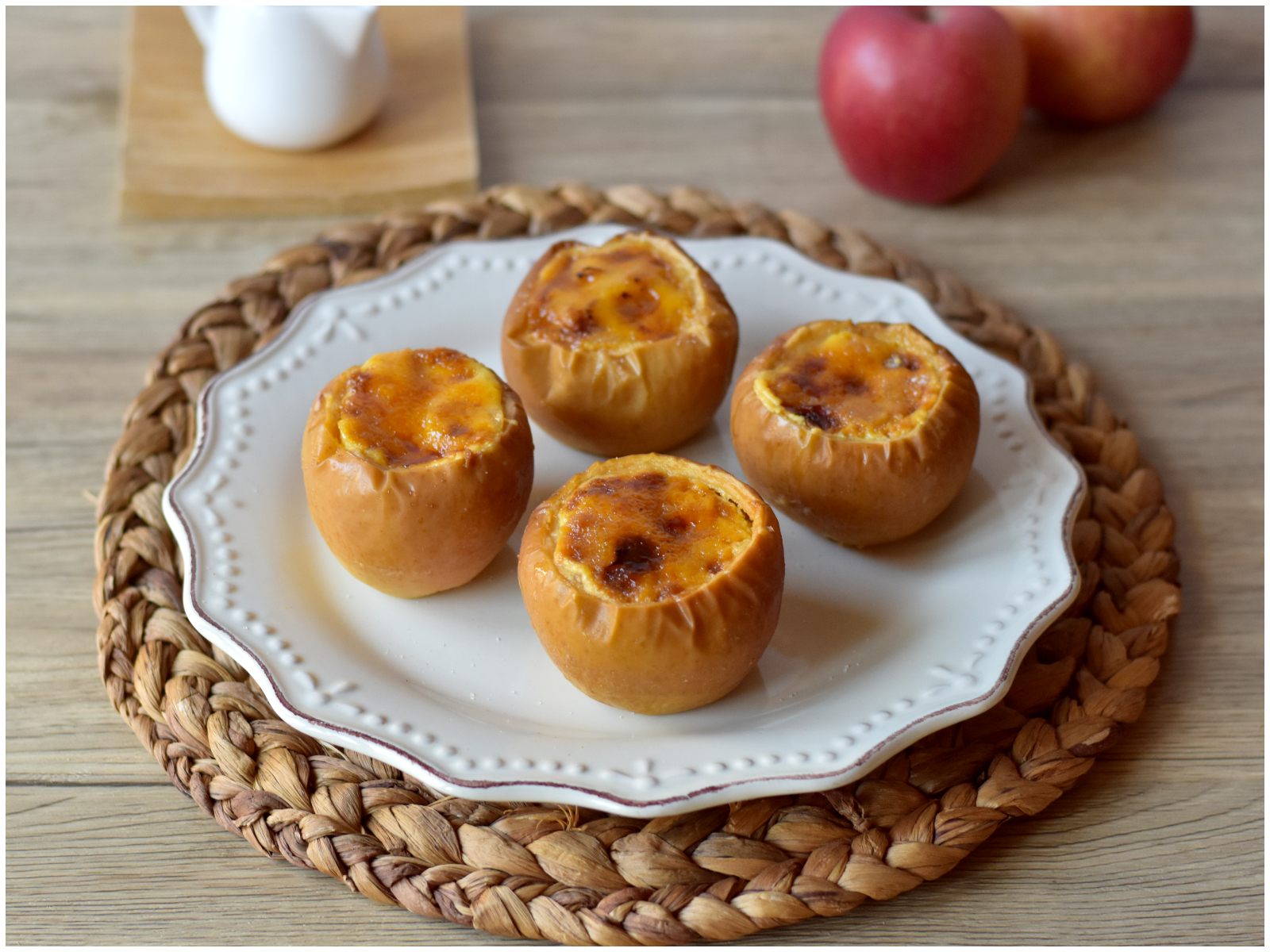 Crème brûlée alle mele