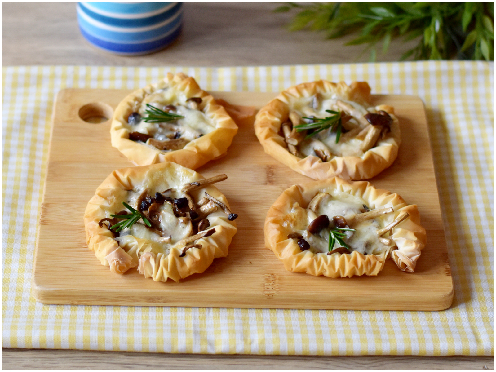 Cestini di pasta phillo