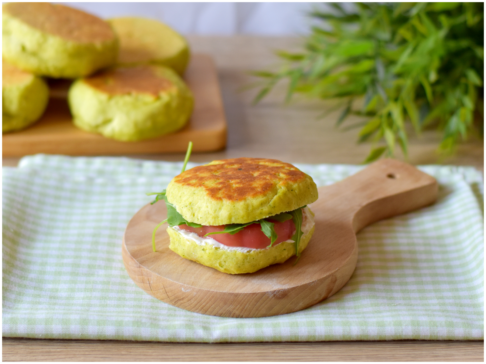 Focaccine di zucchine in padella