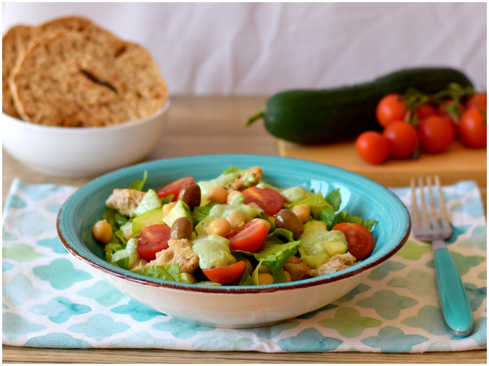 Panzanella di ceci