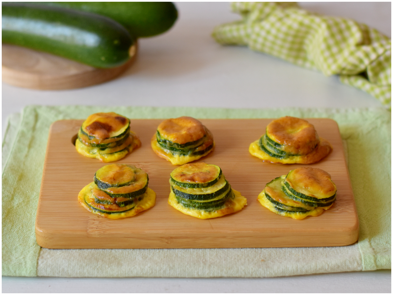 Torrette di zucchine e uova